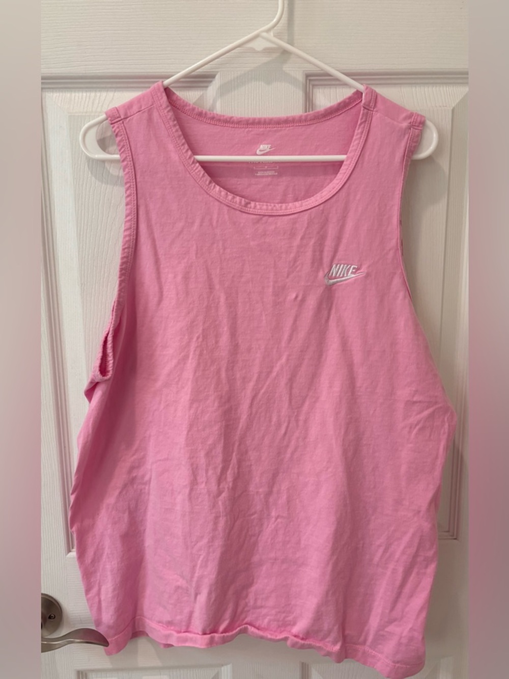 Nike Pink Sleeveless Tank Top
